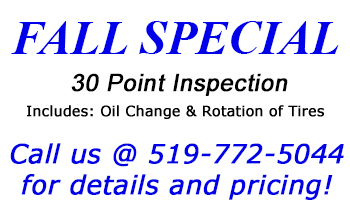 Oil Change Special - Cars and Trucks