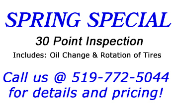 Oil Change Special - Cars and Trucks